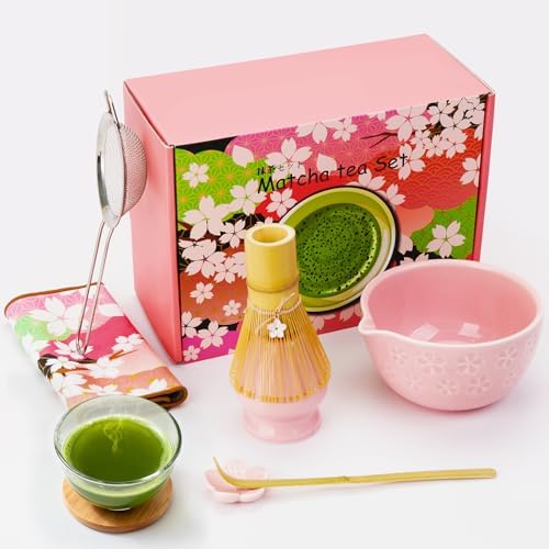 Zestaw Matcha Siedem Elementów Ceramika Sitko