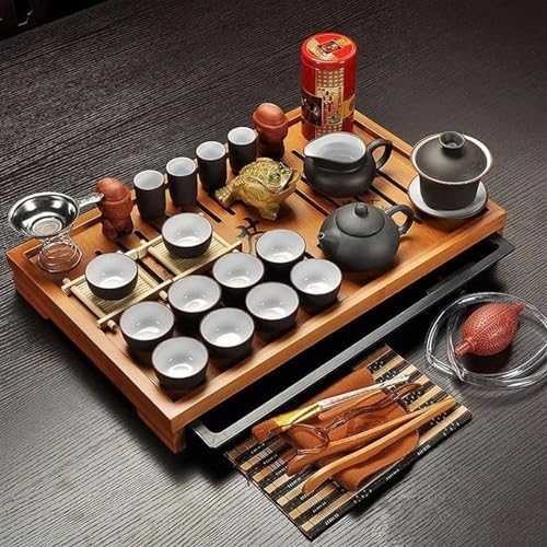 Zestaw Gongfu Glina Zisha Podróżny Gaiwan