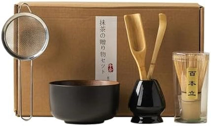 Cztery Akcesoria Bambus Miska Sitko Matcha