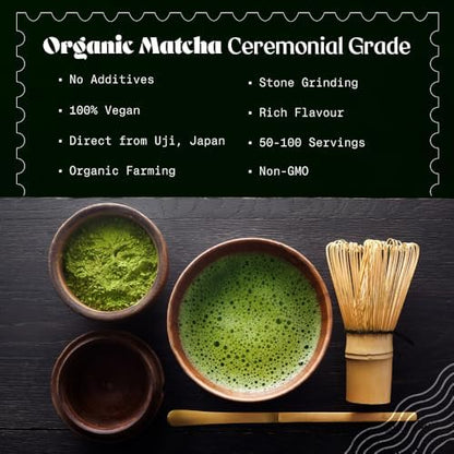 Organiczna Matcha Uji 30g Bez Cukru