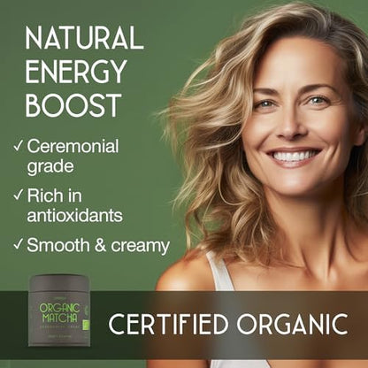 Organiczna Matcha Ceremonialna 50g Puszka