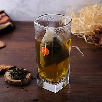 Sto Saszetek Papierowych Białych Sznurek