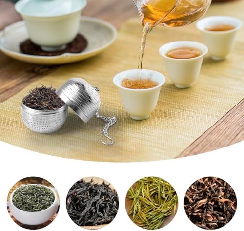 Dwa Zaparzacze Kuliste Stal Nierdzewna Łańcuch