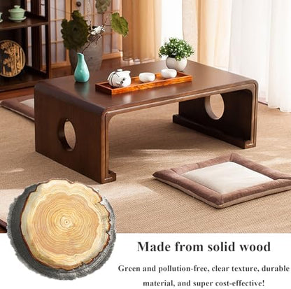 Stół Herbaty Orzechowy Niski Czaple 140cm